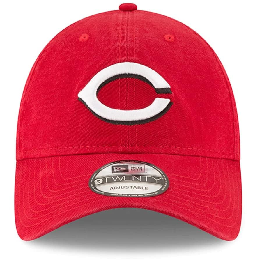 New Era Mlb Core Classic 9Twenty Adjustable Hat Cap One Size Fits All (Cincinnati Reds)
