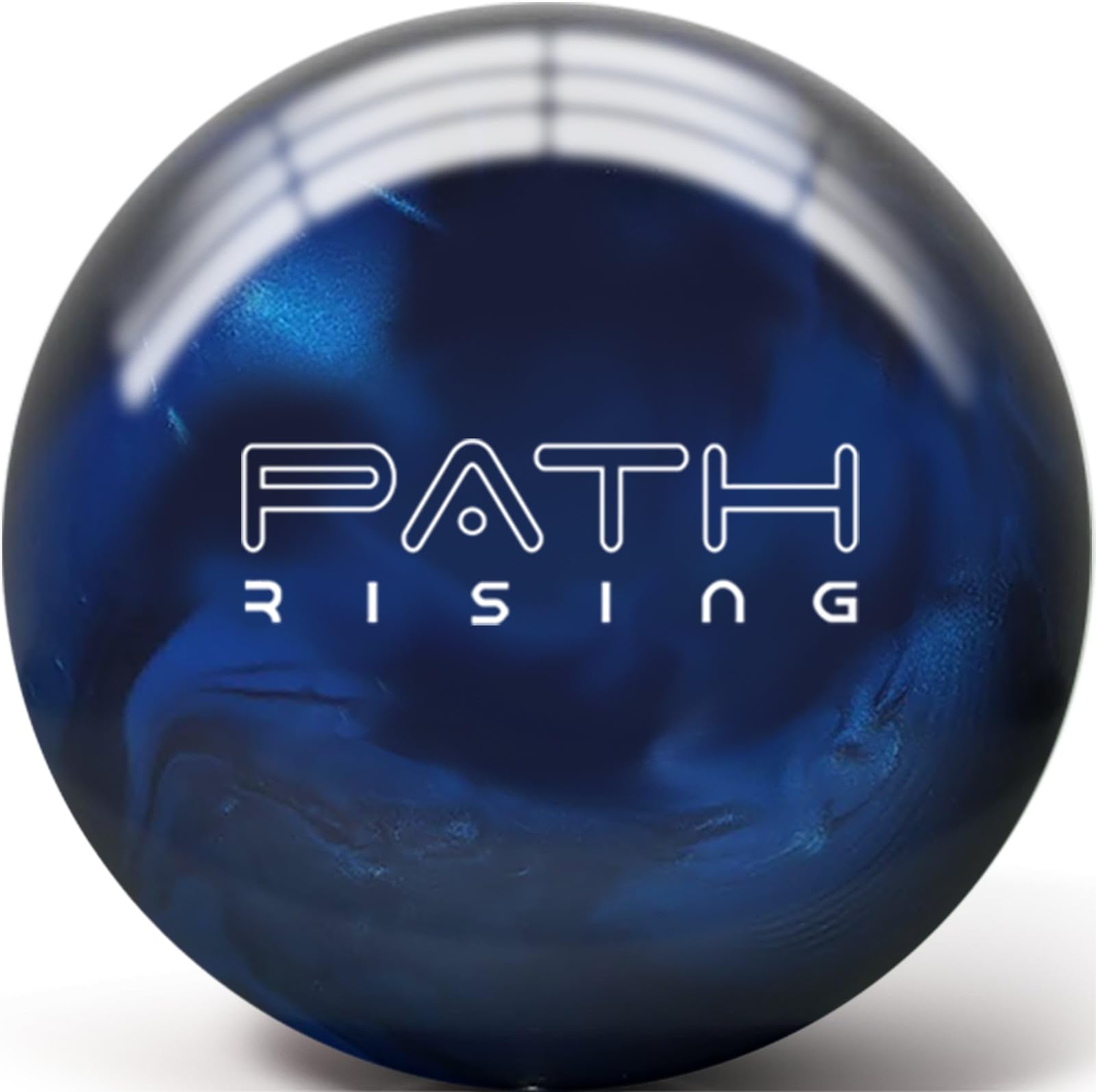 Pyramid Path Rising Bowling Ball (Blue/Dark Blue, 14lb)
