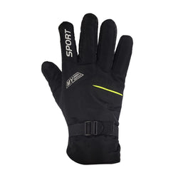 Zaysoo Gloves Sports My Fashion Design Touchscreen Compatible On Thumbs, Index Finger Sports Gloves  Black Yellow