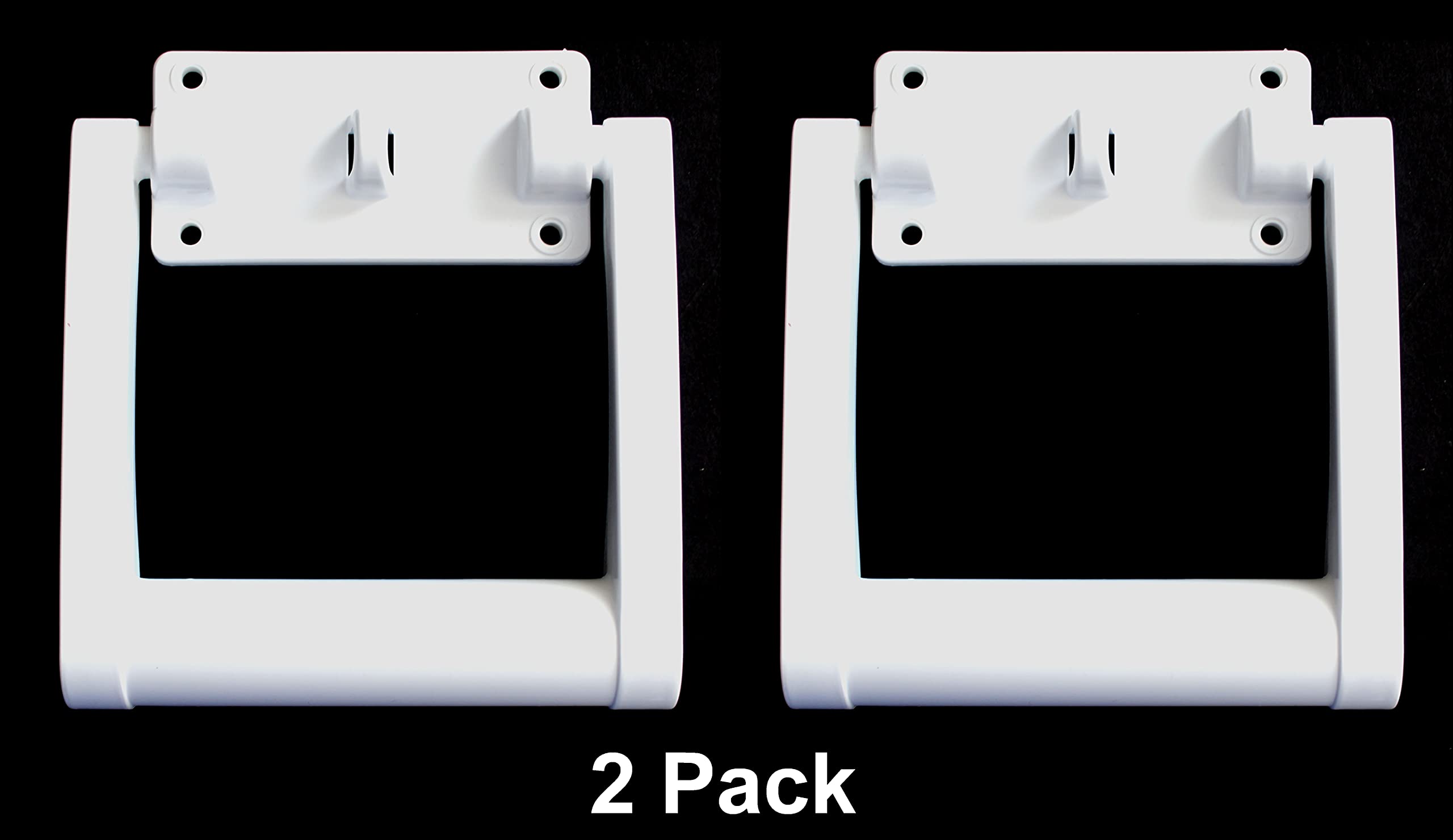 Jsp Manufacturing White Aftermarket Plastic Igloo Cooler Replacement Handles # 21025 For 90-100 Qt Coolers (2)