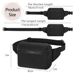 Vorolo Clear Fanny Pack Crossbody Bag For Women And Men Belt Bag Gift For Women Bum Bag With Adjustable Strap For Sports Clear B