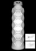 Vajr Pickleball Silicone Hexa Grip | Professional Play | Extra Comfort | Better Control | VHexa Pro