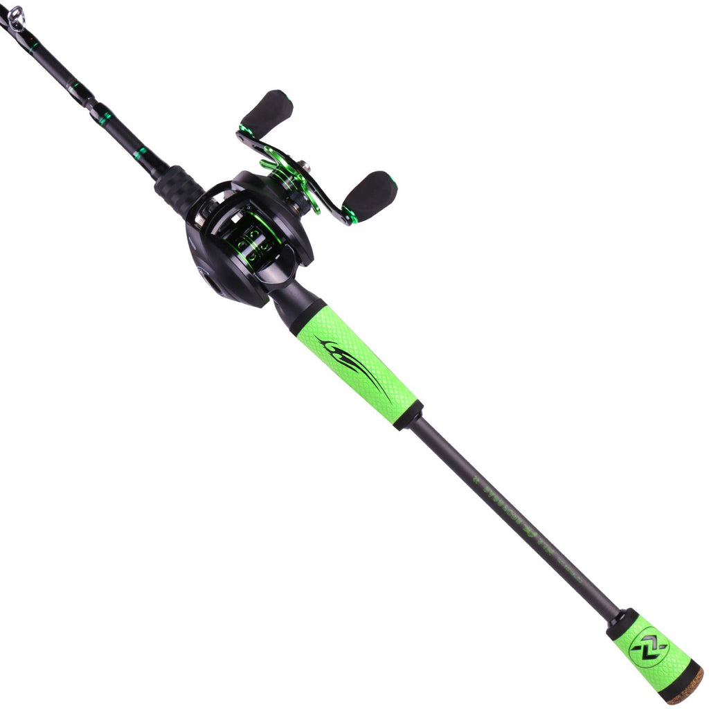 Sougayilang Ultralight Fishing Rod Reel Combos Portable Light Weight High Carbon 4 Pc Baitcaster Fishing Pole With Baitcasting R