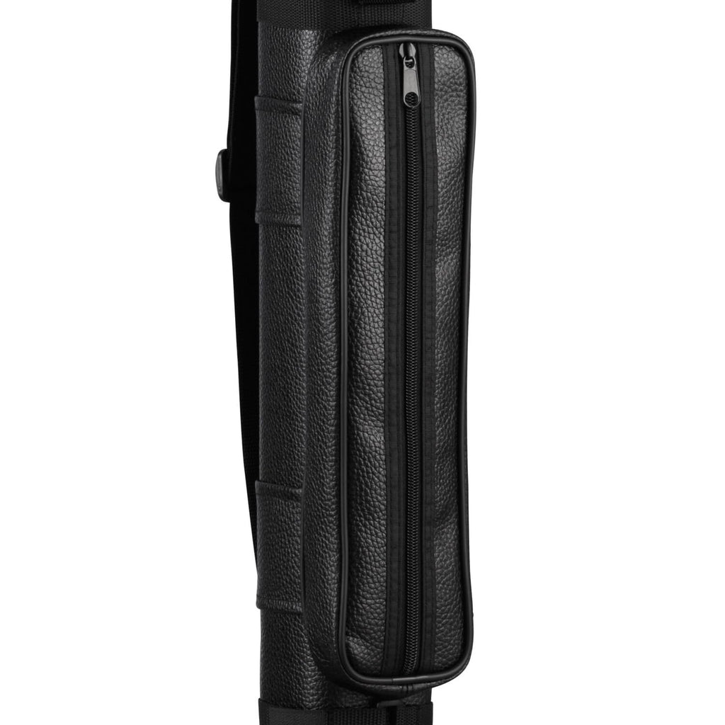 Casemaster By Gld Products Q-Vault Classic Billiard/Pool Cue Hard Case, Holds 2 Complete 2-Piece Cues (2 Butt/2 Shaft), Black