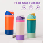 Diumepo Silicone Boot For Owala 16Oz Water Bottle, Anti-Slip Protective Sleeve Bottom Bumper Protector For Owala Kids And Freesi