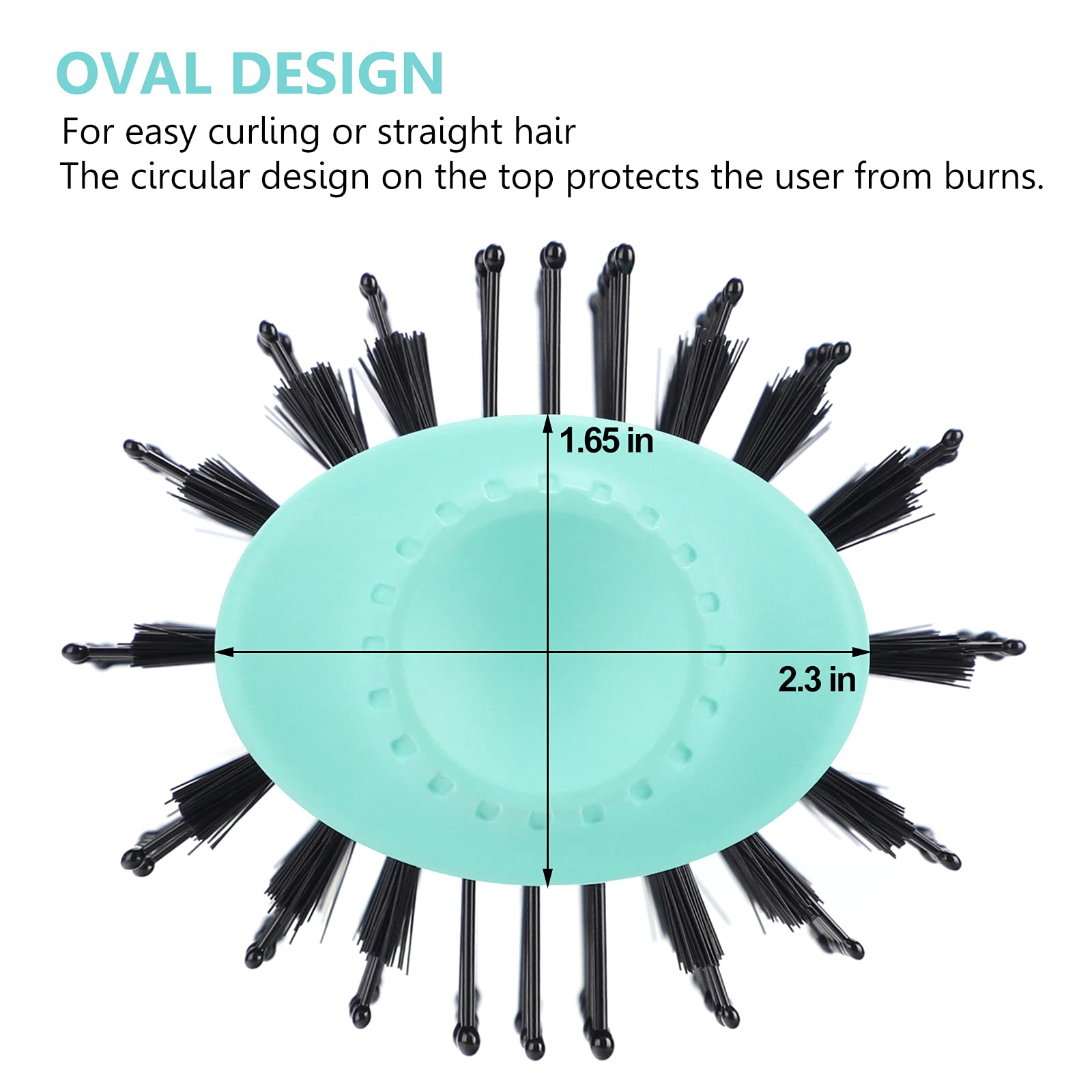 Hot Air Brush, Aima Beauty Professional One Step Hair Dryer  Volumizer 4 In 1 Upgrade Anti-Scald Negative Ionic Technology For A