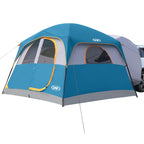 Unp Suv Tent For Camping, 6-Person Car Camping, Suv Tailgate Tent For Outdoor, Easy Set Up With Rainfly 10'X9'X78In(H) (Ocean Bl
