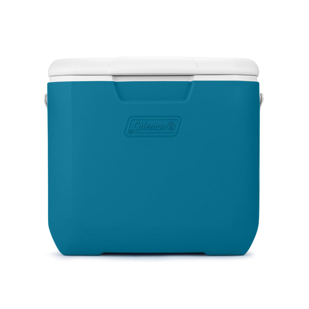 Coleman Chiller 30Qt Insulated Portable Cooler, Hard Cooler With Ice Retention & Large Carry Handle, Made In Usa