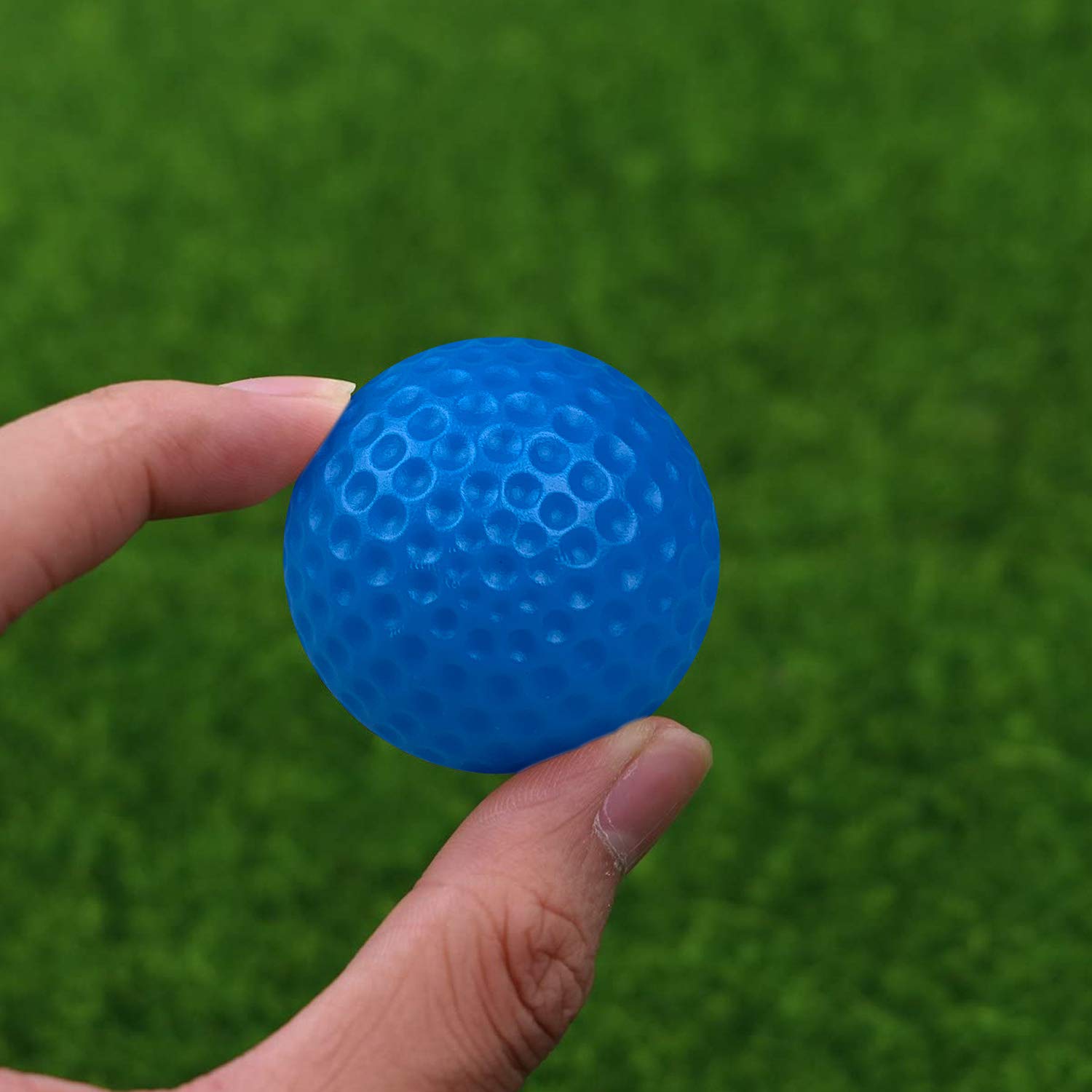 Kofull Golf Practice Ball, Hollow Golf Plastic Ball For Indoor Training -Pack Of 50Pcs (5 Colors Available)(Multicolor)