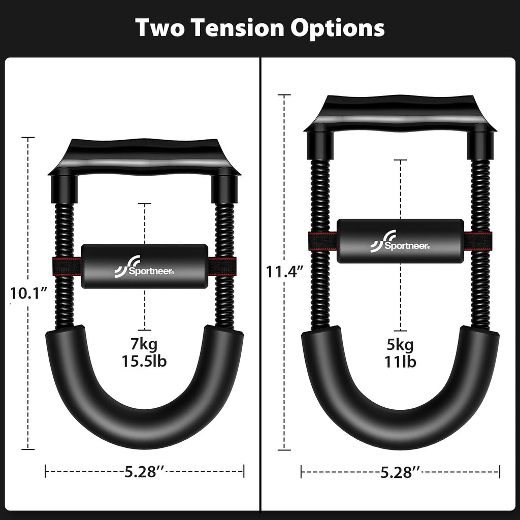 Sportneer Wrist Strengthener Forearm Exerciser Hand Developer Strength Trainer For Athletes, Fitness Enthusiasts, Professionals,