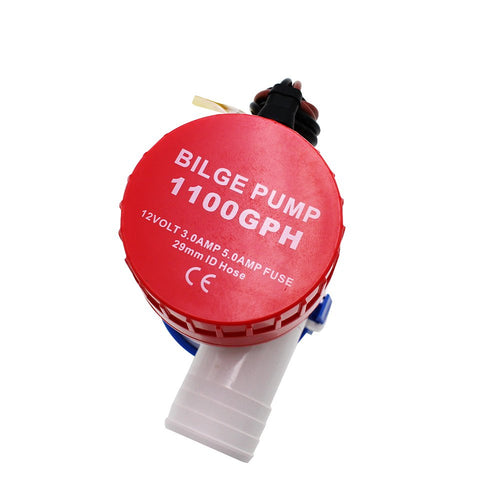 12V Bilge Pump 1100Gph New Electric Water Pump For Boats Accessories Marin,Submersible Boat Water Pump