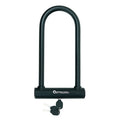 Ottolock Sidekick Xl Full-Size U-Lock | Lightweight Silicone-Coated Bike Lock, Black