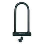 Ottolock Sidekick Xl Full-Size U-Lock | Lightweight Silicone-Coated Bike Lock, Black
