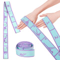 Proberos Yoga Belt for Women Men, 8 Loops Elastic Yoga Strap for Stretching, Multifunction Resistance Band for Yoga Exercise Fi