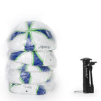Aoneky Soccer Ball (Size 4-5 Pack Deflated Balls With 1 Pump)