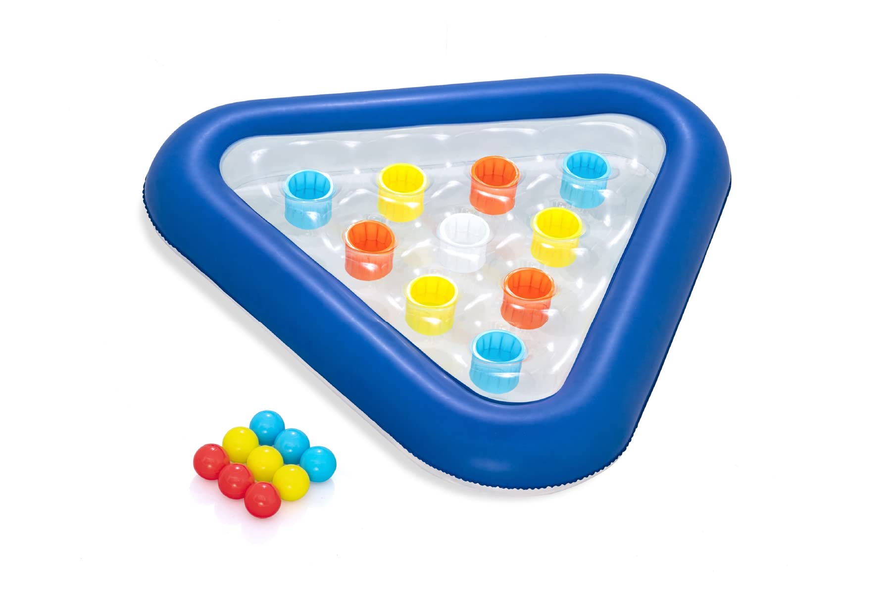 Bestway Inflatable Pool Ball Game | Family Swimming Pool Game, Water Pong Ball Game, Kids and Adults, Blue, 105 x 79 cm