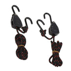Acronde 4Pcs 1/8'' 6Ft Adjustable Heavy Duty Rope Hanger Ratchet Kayak And Canoe Bow And Stern Tie Downs Straps (6)