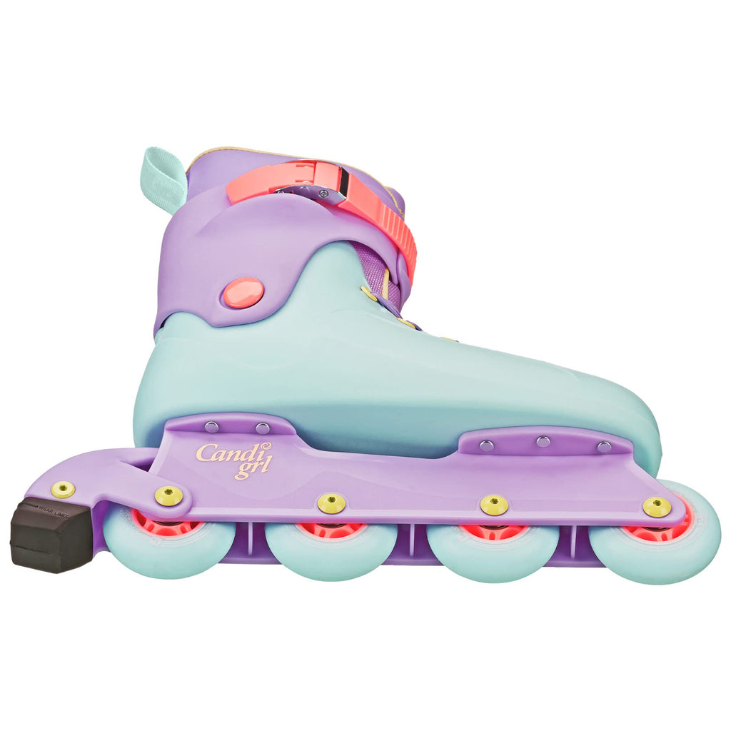 Roller Derby Elite Candi Grl South Beach Molded Inline Skates Miami Nice Size M07/W08