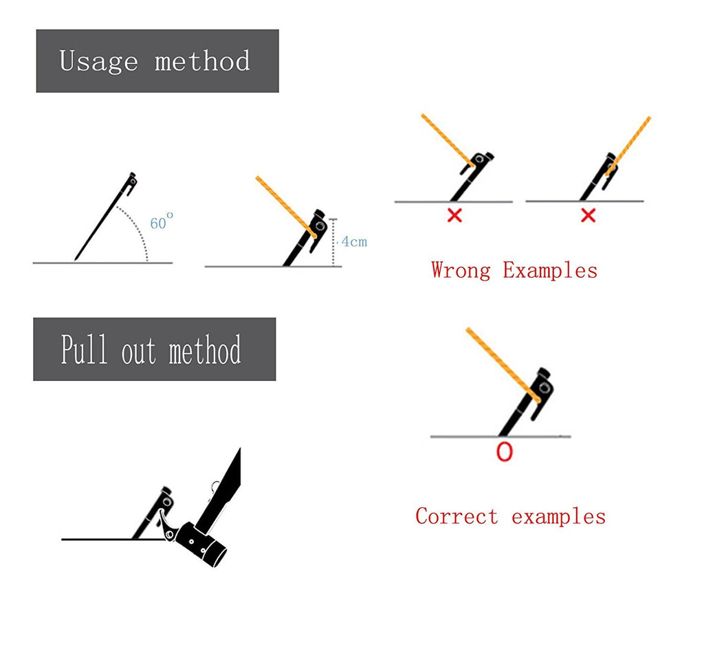 Ium? 10-Pack Tent Stakes, Black / 11.8Inch Heavy Duty Camping Stakes With Oxford Fabric Pouch, Unbreakable And Inflexible Steel