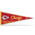 Rico Industries Nfl Football Kansas City Chiefs Classic 12'' X 30'' Felt Wall D  Cor Pennant - Great For Home/Bed Room/Man Cave