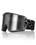 Innerking Snow Ski Goggles Over Glasses - Anti-Fog OTG Goggles for Men Women Youth, Winter Snowboarding & Skiing Goggles-Black F