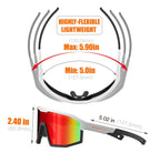 Eazyrun Hd Small Narrow Polarized Sports Sunglasses Women Youth, For Running Cycling Ski Driving Beach Volleyball