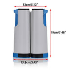 Hipiwe Retractable Table Tennis Net Replacement, Ping Pong Net And Post, 6 Feet(1.8M, Fits Tables Up To 2.0 Inch (5.0 Cm) (White