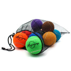 Magicorange Tennis Balls, 12 Pack Training Tennis Practice Balls, Pet Dog Playing Balls, Come With Mesh Bag For Easy Transport,