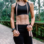Weighted Jump Rope For Fitness - Speed Skipping Rope For Women Men Exercise With Adjustable Length Jumping Rope And Alloy & Sili
