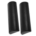 POPETPOP Yoga Column Foam Roller Half Semicircle Physical Therapy Runner Massage Roller Material Black