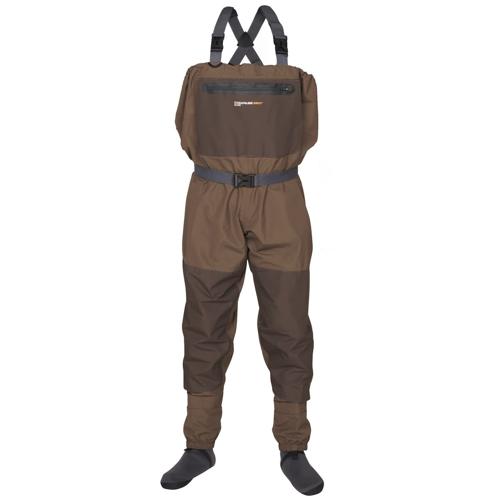 Compass 360 By Sjk Deadfall Breathable Stft Chest Wader Waterproof Fishing, Bootfoot, Fly Fishing, Lightweight Men And Women