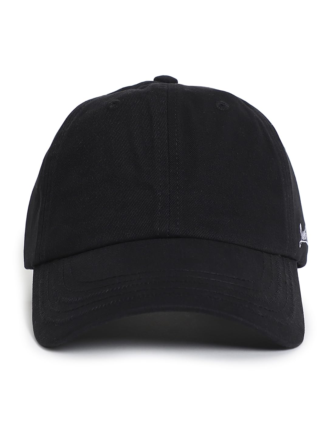Jack & Jones MenS 100% Cotton Jacparadox Core Baseball Cap Jet Black One