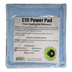 Ctd Power Pad  Microfiber Bowling Ball Cleaning Towel  Bowling Ball Cleaner  Removes Dirt & Oil  Bowling Supplies & Accessories
