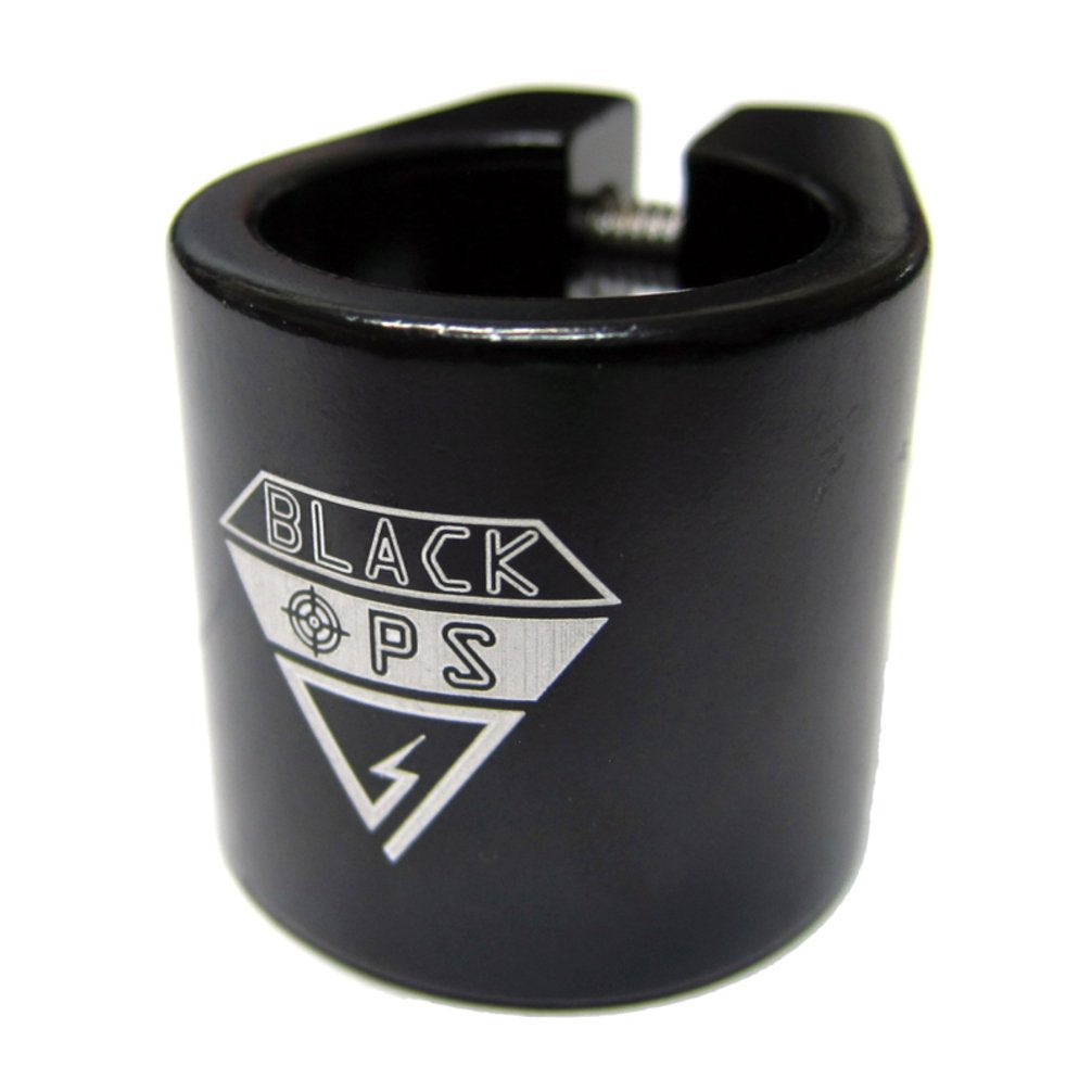 Seatpost Clamp Bk-Ops Dbl Vise 1-1/8 Bk