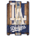 Wincraft MLB Los Angeles Dodgers Wood Fence Sign, Black