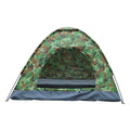 Hobbn Camouflage Camping Dome Tent For 3-4 Person, Waterproof Fabric Backpacking Tents Family Camping Tents For Hiking, Travel, 