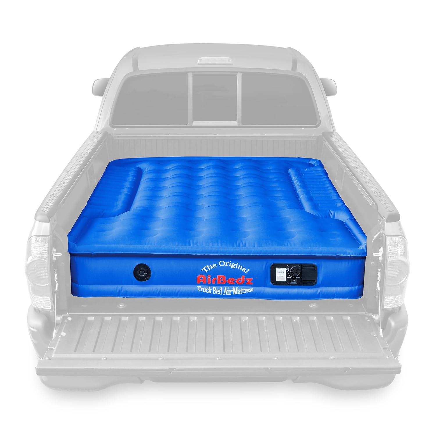 Pittman Outdoors PPI 102 AirBedz Original Truck Bed Air Mattress for 6-6.5 Full Sized Short Truck Bed, Blue