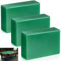 Conelist 3 Pcs Billiard Pool Table Beeswax Bar, 3oz Each Beeswax for Pool Table Slate Seams Game Room and Screw Holes (Green)