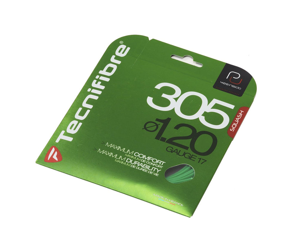 Tecnifibre 305 (17G/1.20 Mm) Squash String Set (9.7M/32 Ft.)