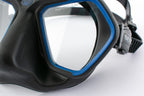 Seac Raptor, Low Volume Mask For Freediving And Spearfishing,Blue