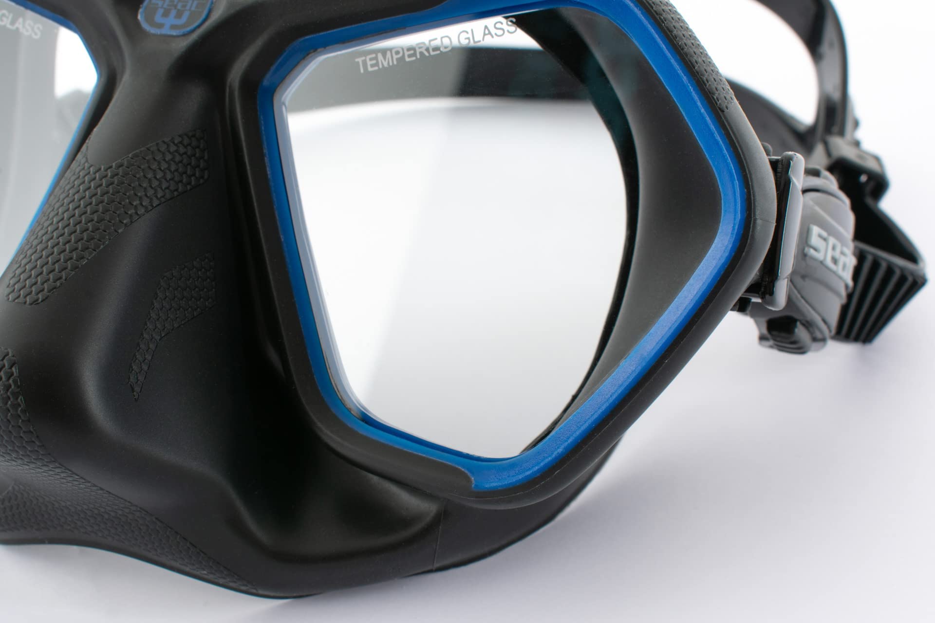 Seac Raptor, Low Volume Mask For Freediving And Spearfishing,Blue