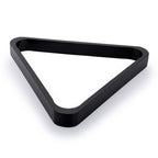 Ownmy Set Of 2 Black Wooden Billiard Ball Racks Set, Vintage Solid Wood Billiard 8-Ball Triangle Rack And 9-Ball Diamond Rack Ta