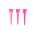 Izzo Golf Plastic Golf Tees, 1.5 Inch, Neon Pink (Pack Of 100)
