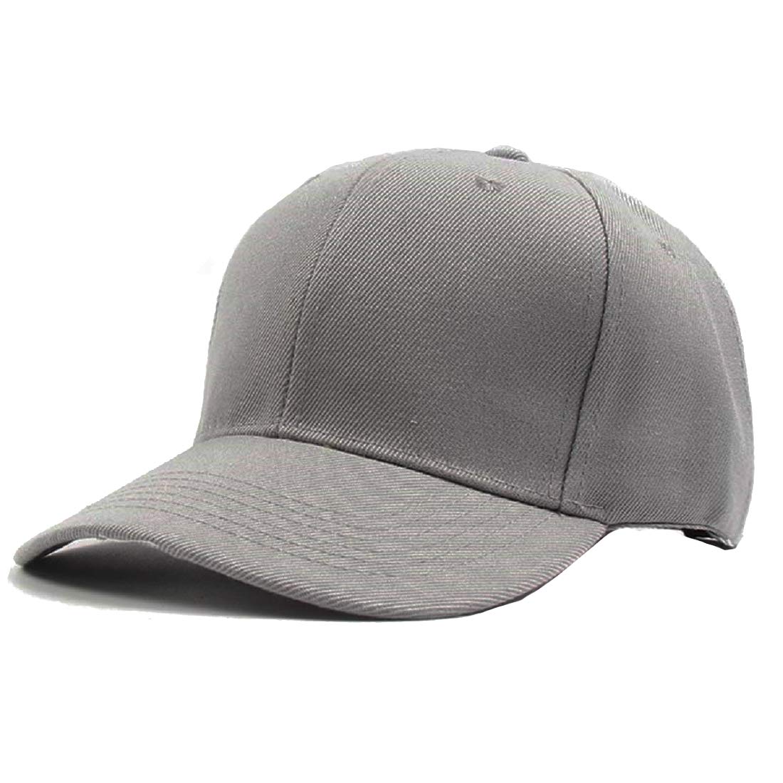 Fashmade Grey Unisex Baseball Cap Boys/Girls/Mens/Women Caps