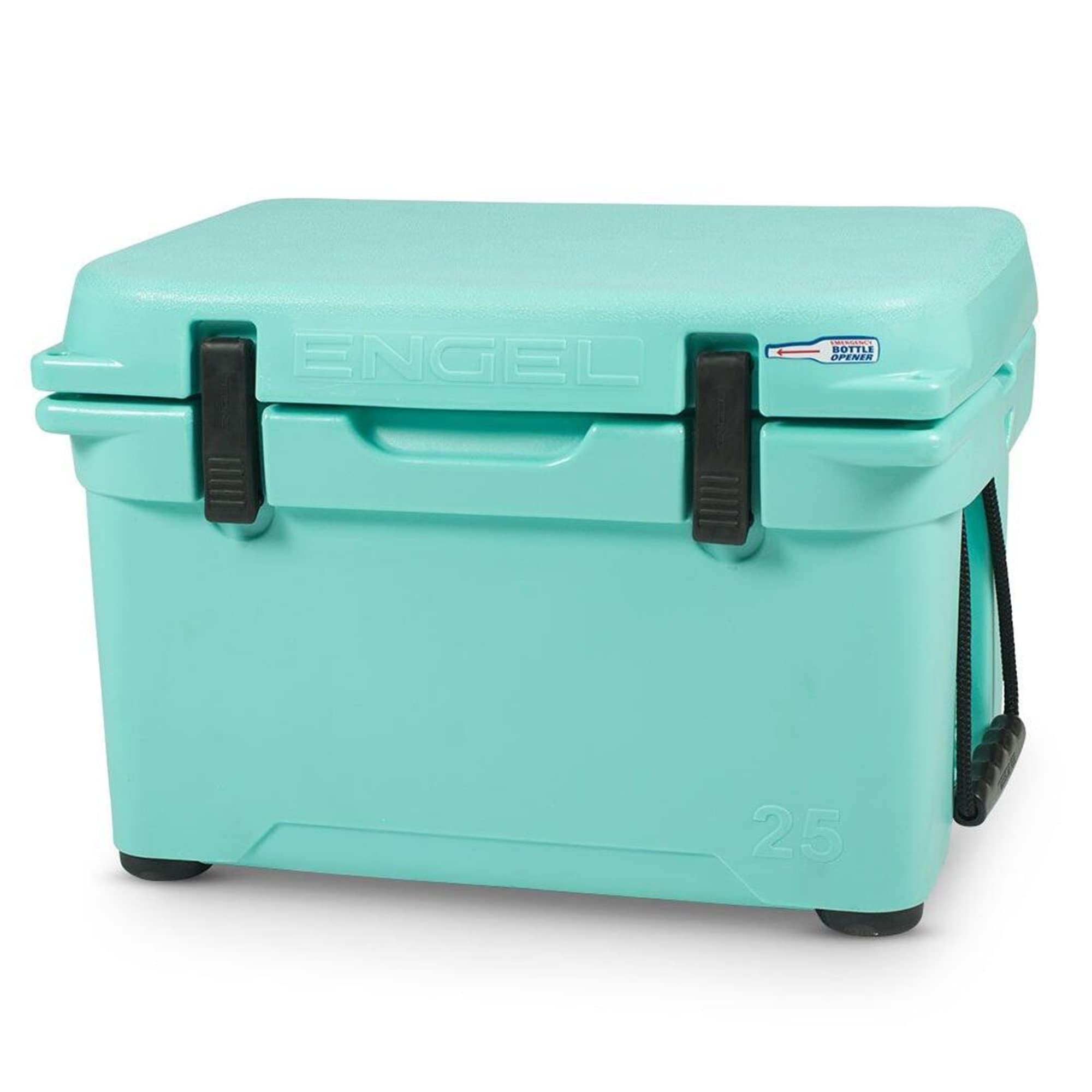 Engel Coolers Eng25 Cooler | 18 Can High Performance Durable Seamless Rotationally Molded Ice Box For Camping, Hunting, And Fish