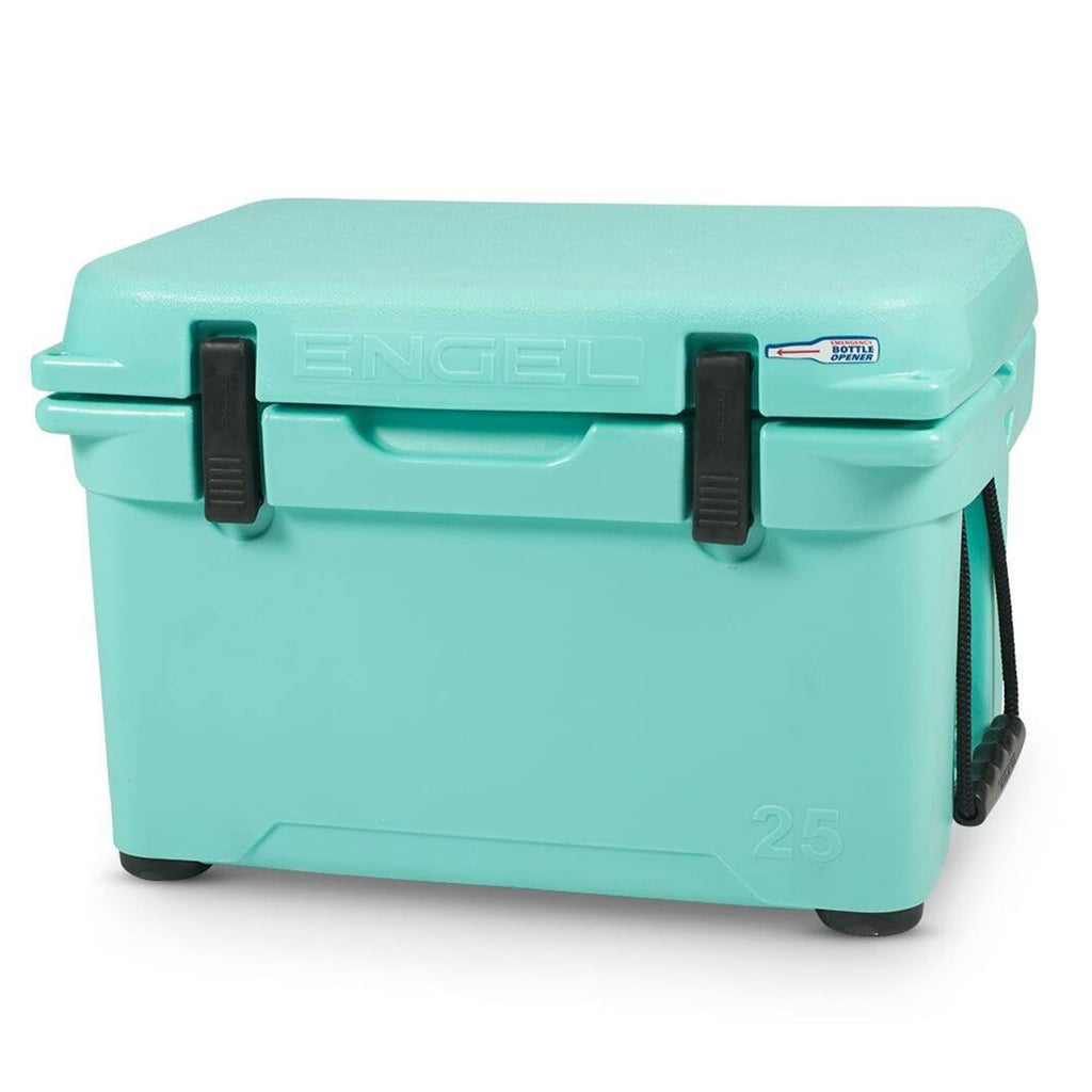 Engel Coolers Eng25 Cooler | 18 Can High Performance Durable Seamless Rotationally Molded Ice Box For Camping, Hunting, And Fish