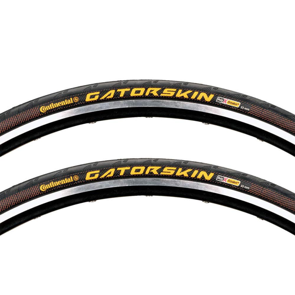 Continental Gatorskin Duraskin Tire, 2-Count (Folding, 700 X 23Mm), Black
