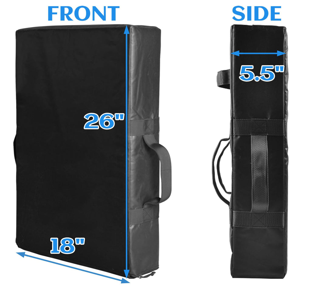 Doubleriver Blocking Pads Martial Arts Kicking Pads Kicking Shield Blocking Pad For Training Taekwondo Kick Pad Boxing Body Prot