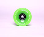 Freedare 70Mm Longboard Wheels With Abec-7 Bearings And Spacers(Green,Set Of 4)