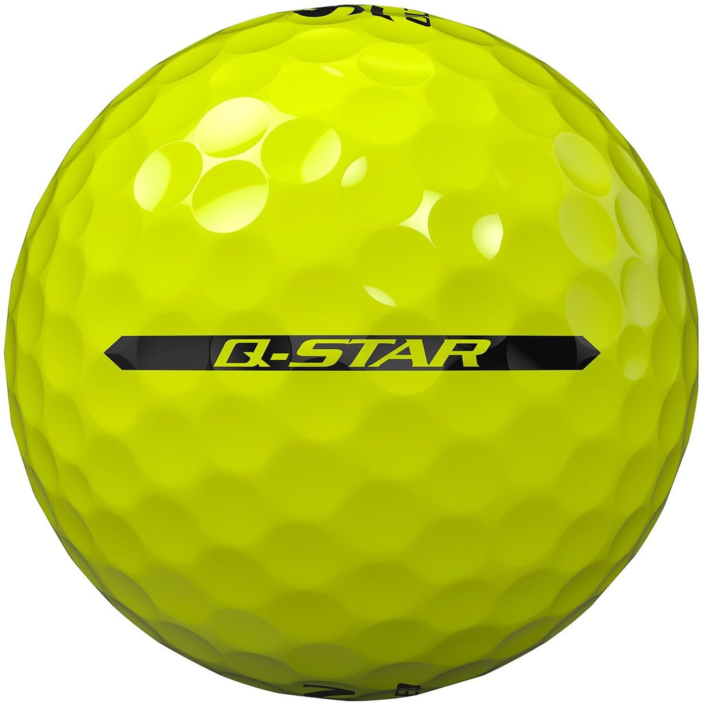 Srixon Q-Star Ultispeed Golf Balls, Tour Yellow